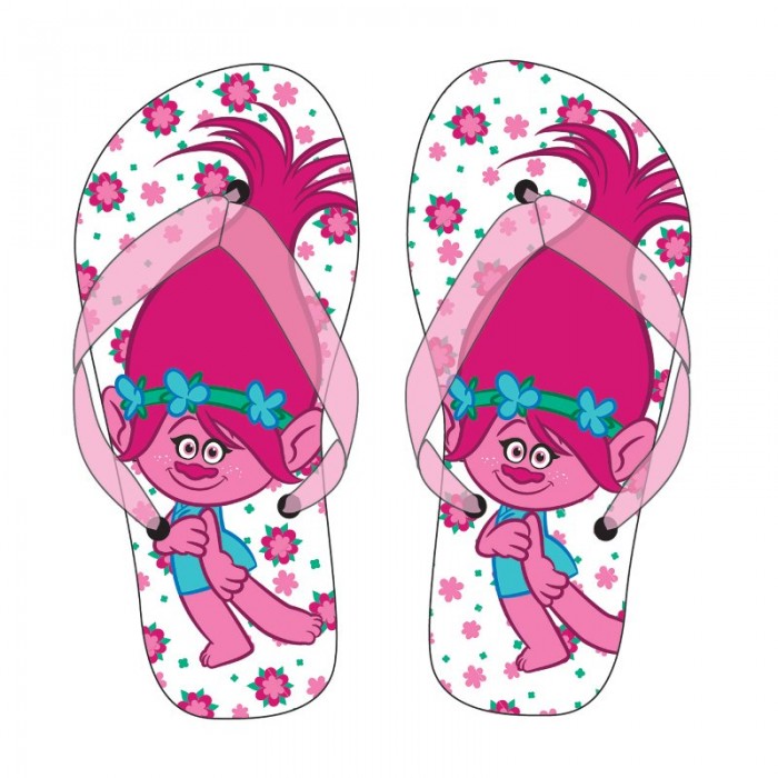Alternatief voorstel Doordeweekse dagen erfgoed Trolls slippers - Poppy - wit-roze - maat 31-32 kopen? | VerraXL Speelgoed