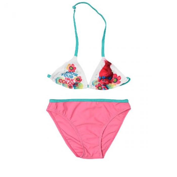 familie Meesterschap vacuüm Trolls bikini - maat 98-104 - 4 jaar - roze-wit-groen kopen? | VerraXL  Speelgoed