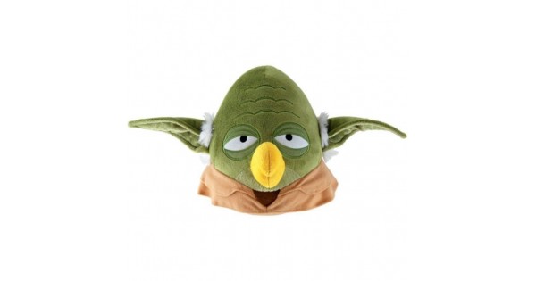 Pluche Angry Bird Star Wars Yoda - 20cm kopen? | VerraXL Speelgoed