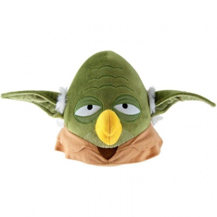 Pluche Angry Bird Star Wars Yoda - 20cm kopen? | VerraXL Speelgoed