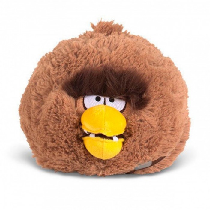 Pluche knuffel Angry Bird Chewbacca - 20cm kopen? | VerraXL Speelgoed